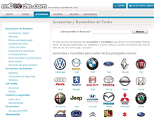 Tablet Screenshot of accesorios.encooche.com